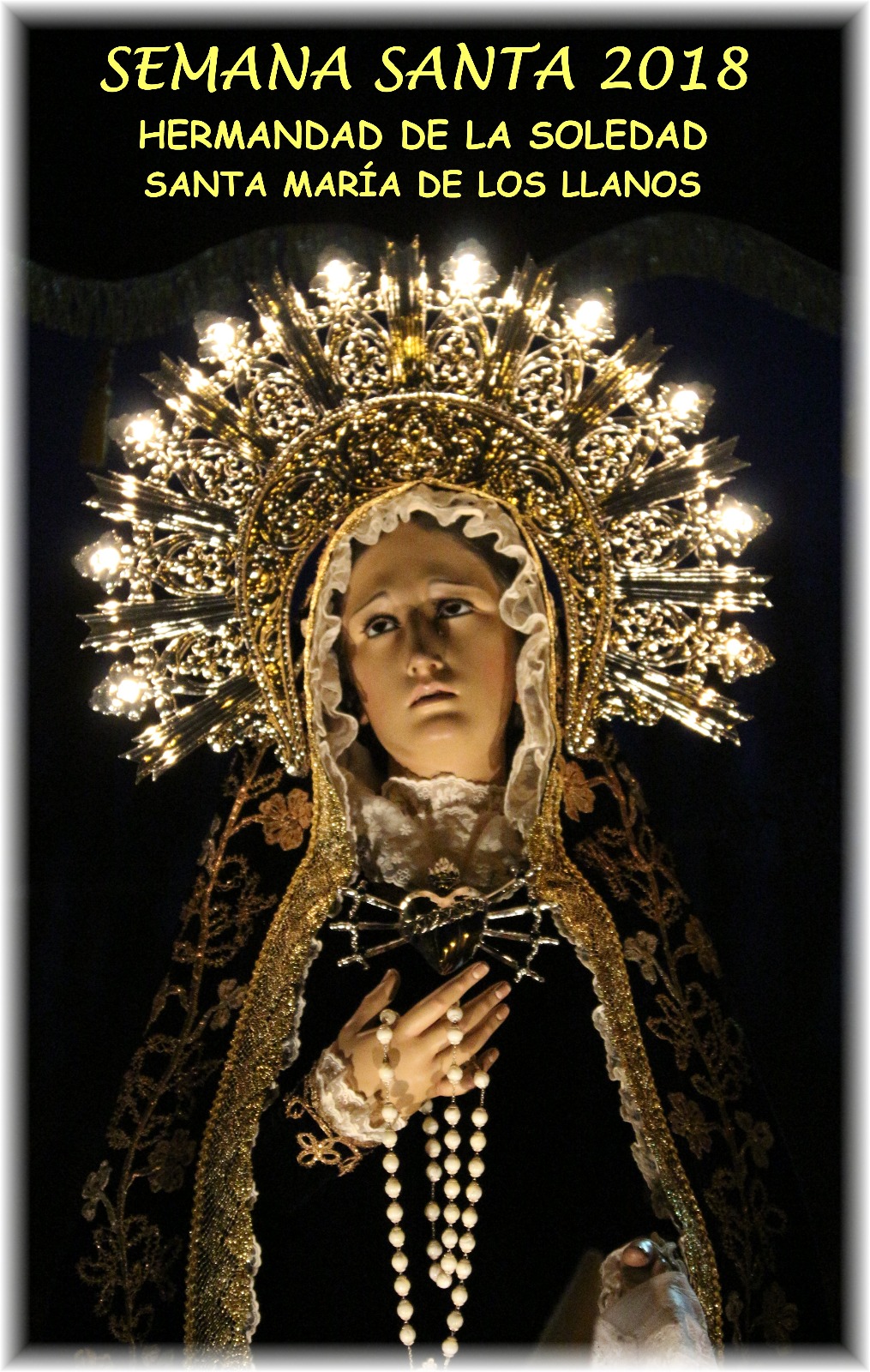 Semana Santa en Santa María de los Llanos 2018 Santa María de los Llanos
